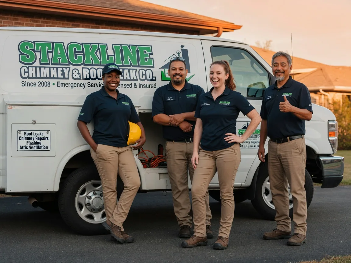 Chimney flashing repair company in Newton, NC